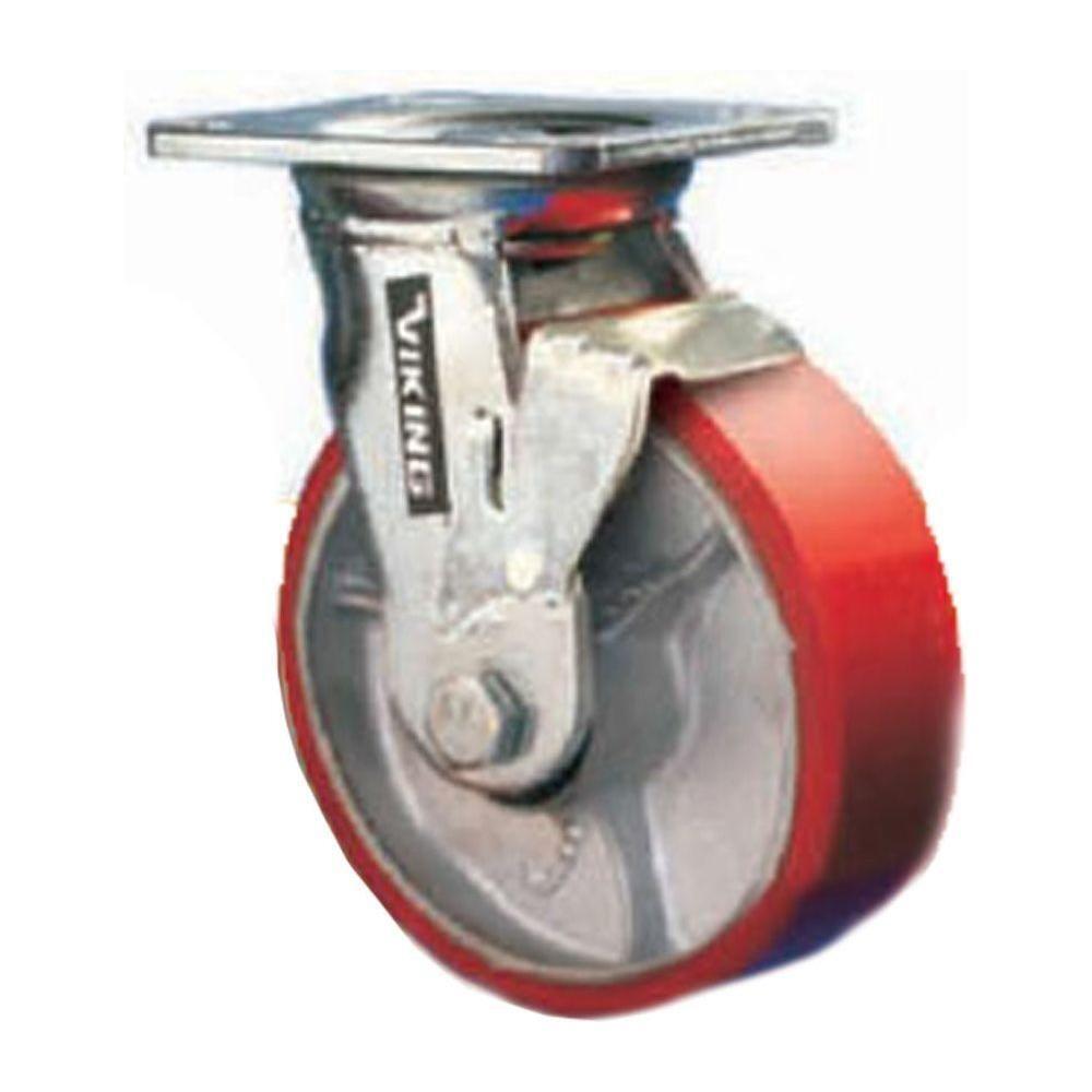 Viking Heavy-Duty PU on Cast Iron Wheel (713) (Swivel) | Viking by KHM Megatools Corp. Viking Heavy-Duty PU on Cast Iron Wheel (713) (Swivel) | Viking by KHM Megatools Corp.